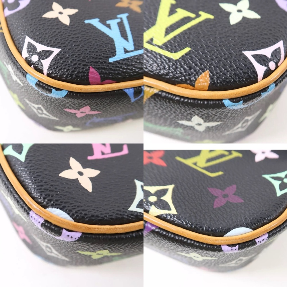 💎✨GORGEOUS✨💎LOUIS VUITTON MULTICOLOR CROSSBODY MURAKAMI SOLOGNE - Picture 9 of 10